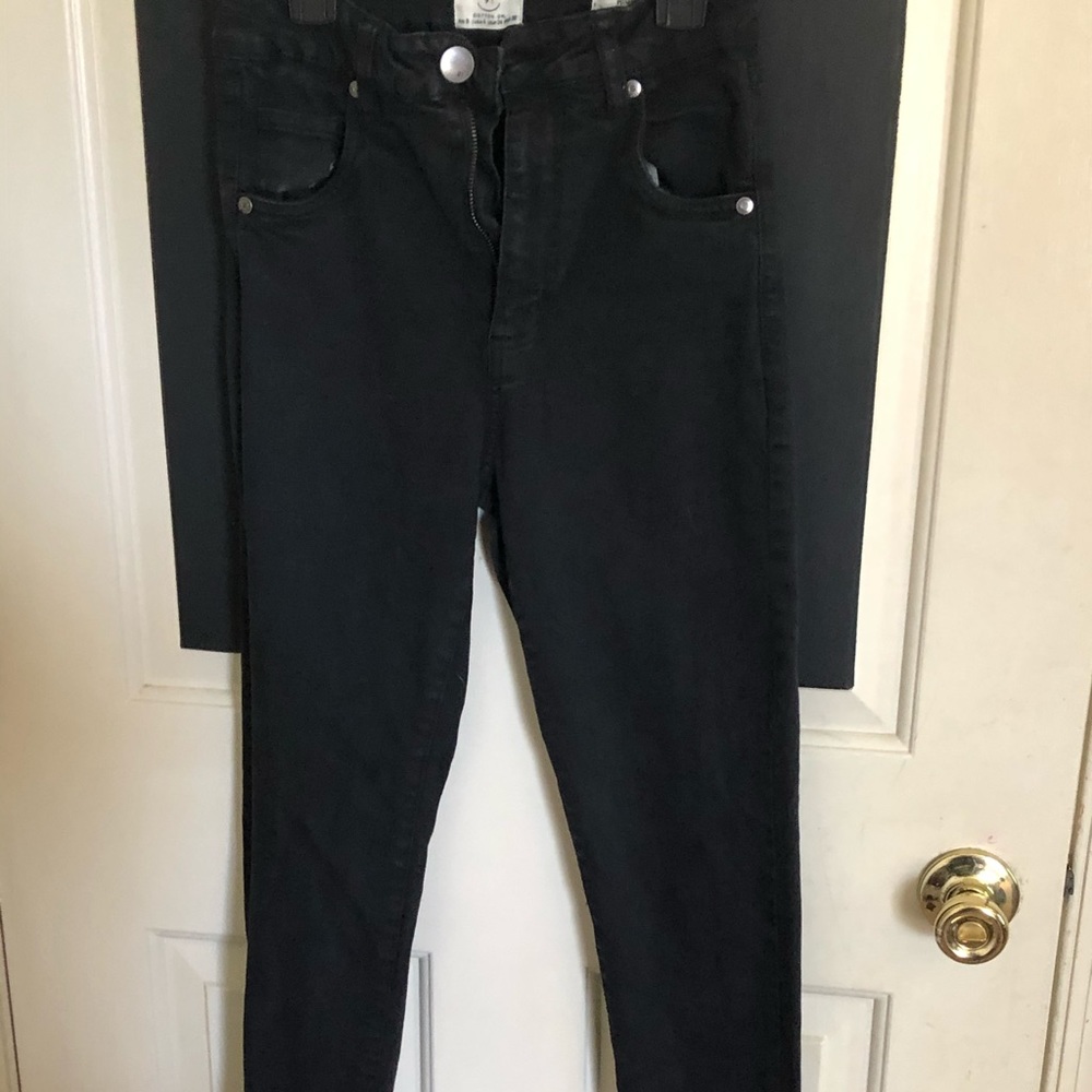 Black Cotton on Jeans